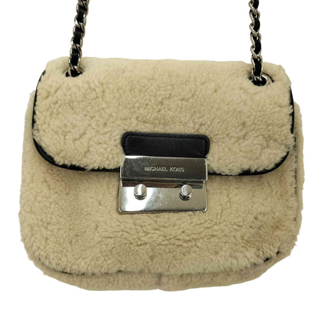 マイケルコース Michael Kors ボアチェーンショルダーバッグ レディース