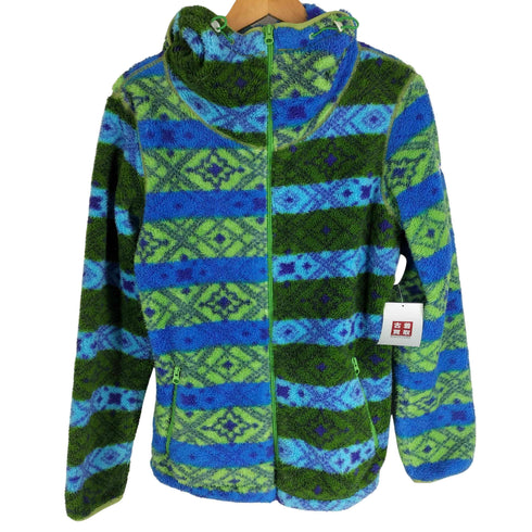 デサント descente 総柄ジップアップフリースジャケット メンズ JPN:M