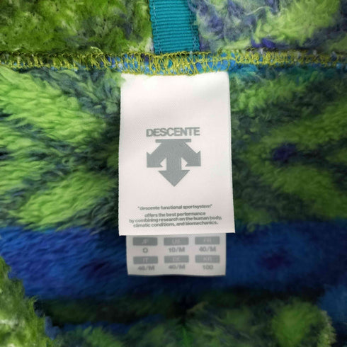 デサント descente 総柄ジップアップフリースジャケット メンズ JPN:M