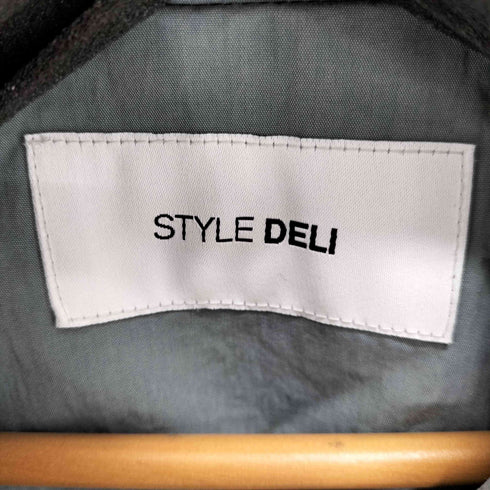 スタイルデリ STYLE DELI ナイロントレンチコート レディース