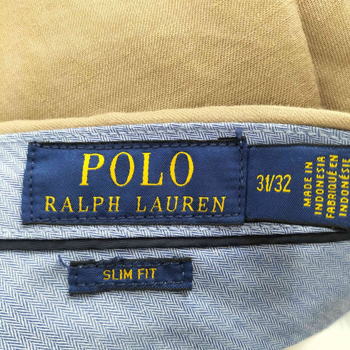 ポロラルフローレン POLO RALPH LAUREN SLIM FIT レーヨンコットンパンツ メンズ 31/32