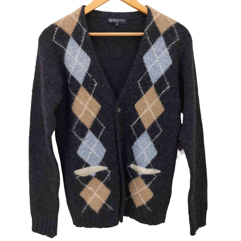 ビューティーアンドユースユナイテッドアローズ BEAUTY & YOUTH UNITED ARROWS チェック柄カーディガン メンズ M