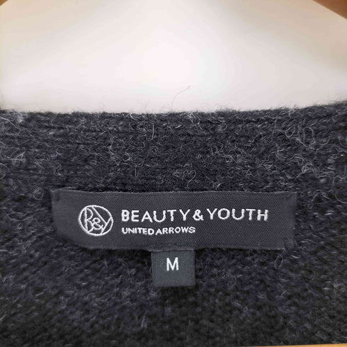 ビューティーアンドユースユナイテッドアローズ BEAUTY & YOUTH UNITED ARROWS チェック柄カーディガン メンズ M