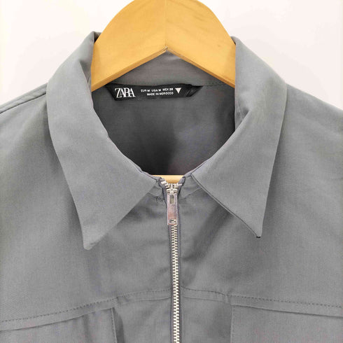 ザラ ZARA ショート丈ジップアップジャケット レディース JPN:M
