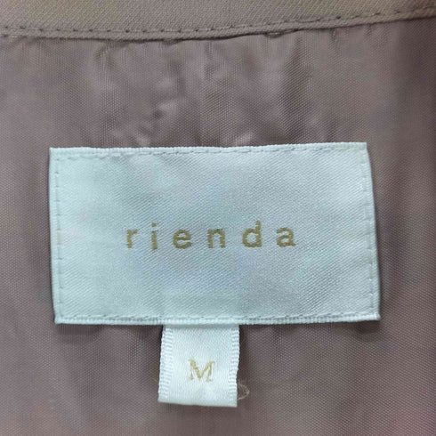 リエンダ rienda Big collar back lace trench CT メンズ JPN:M