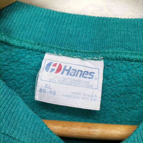 ヘインズ Hanes 80~90S ラグランスウェット メンズ XL