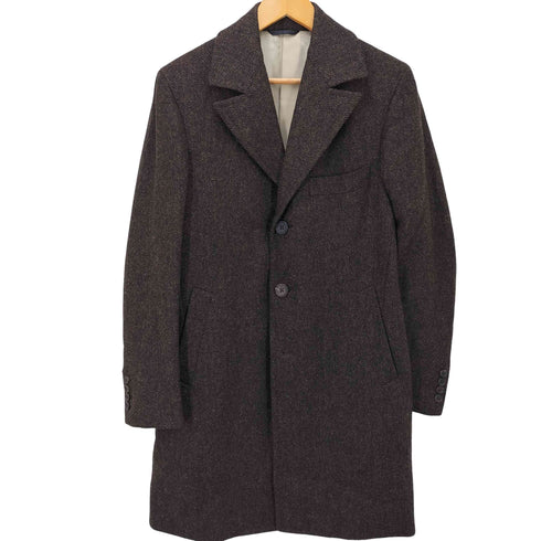 AZABU TAILOR ヘリンボーン柄 2Bウールテーラードジャケット メンズ 046 A