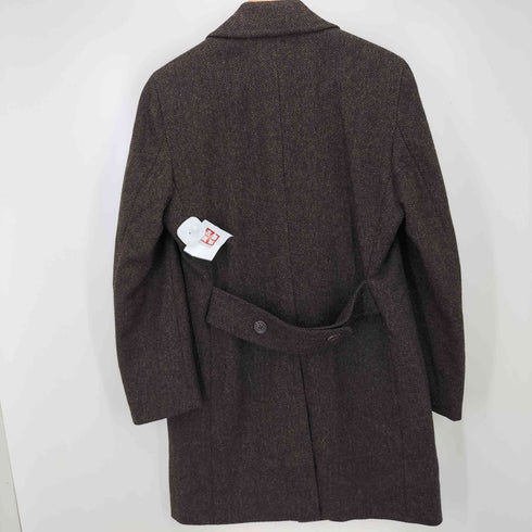 AZABU TAILOR ヘリンボーン柄 2Bウールテーラードジャケット メンズ 046 A