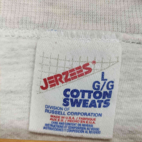 ジャージーズ JERZEES AVALANCHE 両面プリントスウェット MADE IN USA メンズ L