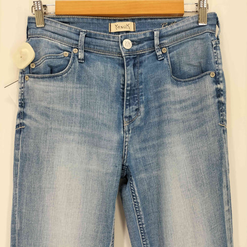 ヤヌーク YANUK スリムストレート デニムパンツ レディース UK:26-27