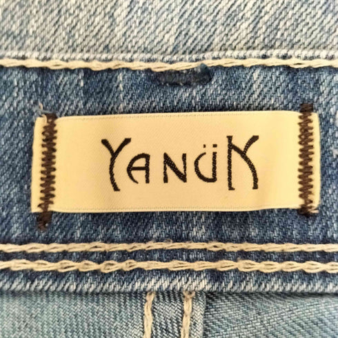 ヤヌーク YANUK スリムストレート デニムパンツ レディース UK:26-27
