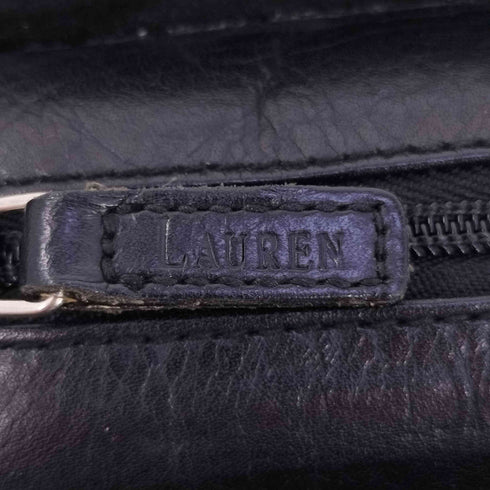 ローレンラルフローレン LAUREN RALPH LAUREN ロゴ総柄 素材切り替え トートバッグ レディース