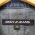 ダナキャランニューヨークジーンズ DKNY JEANS 90S バックデザインデニムジップアップジャケット レディース 4