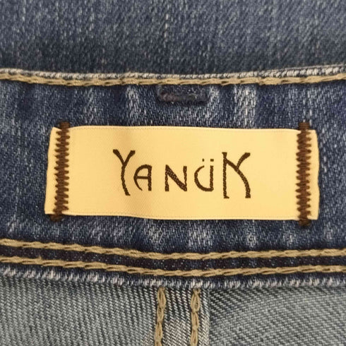 ヤヌーク YANUK スリムテーパード ルース デニム レディース UK:26-27