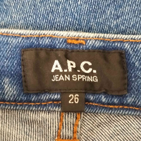 アーペーセー A.P.C. ストレートデニムパンツ レディース UK:26-27