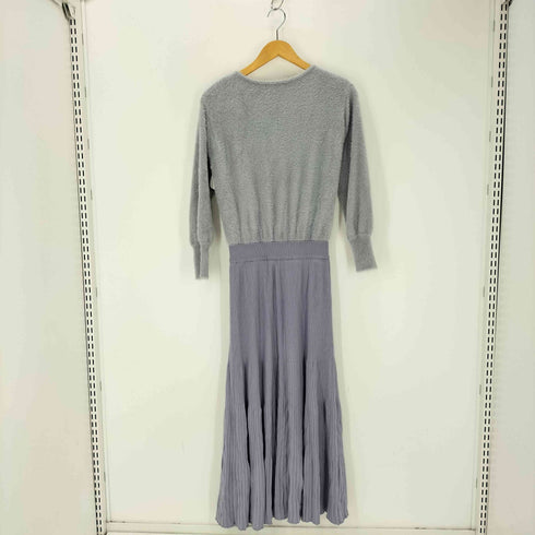 ナチュラルビューティーベーシック NATURAL BEAUTY BASIC ニットワンピース レディース JPN:S