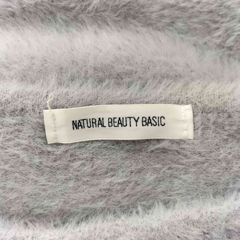 ナチュラルビューティーベーシック NATURAL BEAUTY BASIC ニットワンピース レディース JPN:S