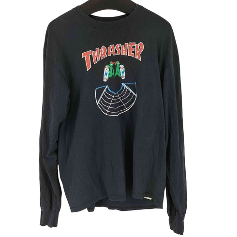 スラッシャー THRASHER 00S フロントプリント L/S Tシャツ メンズ import:L