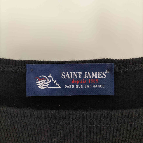 セントジェームス SAINT JAMES フランス製 SABA サバ ウールコットン ボートネック ニット セーター バスクシャツ メンズ f:4