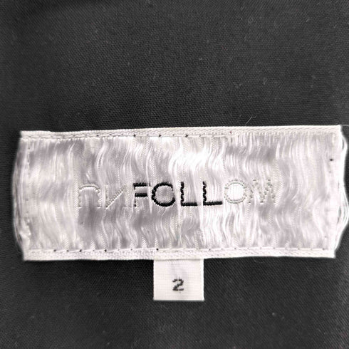 FOLL 22AW ウォッシャブルワードローブスラックス レディース JPN:2