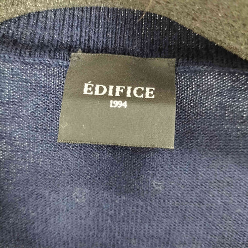 エディフィス EDIFICE クルーネックニット メンズ
