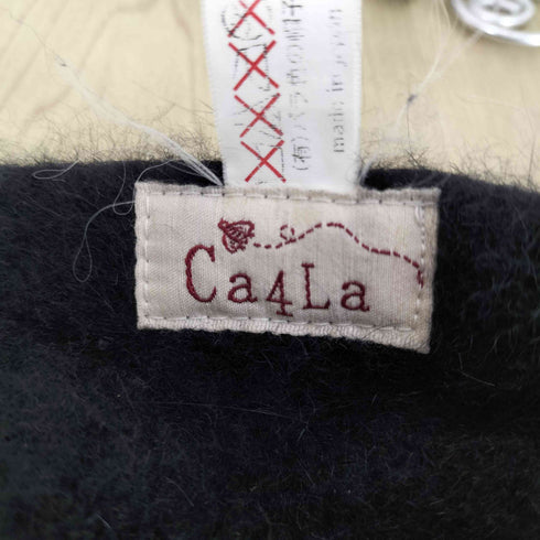 カシラ CA4LA アンゴラ混ラビットファーベレー帽 レディース