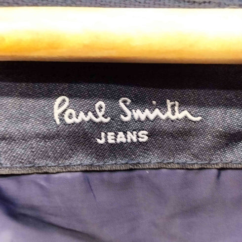 ポールスミスジーンズ Paul Smith JEANS 裏地メッシュ切替 袖ロゴ フーデッド ダウンジャケット メンズ JPN:L