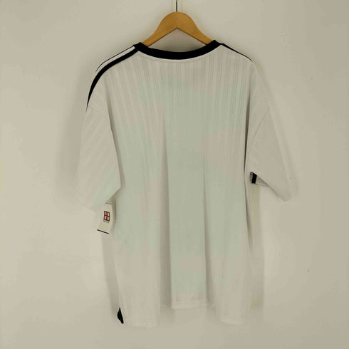 アディダスオリジナルス adidas Originals ホワイト&ブラック ストライプ Tシャツ メンズ 2xl
