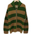 styled by H.S.T ジップアップ ニットジャケット カウチンニット メンズ import:L