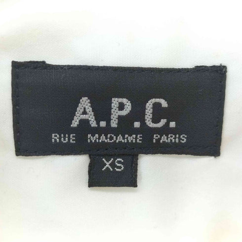 アーペーセー A.P.C. プルオーバーコットンシャツ メンズ JPN:XS