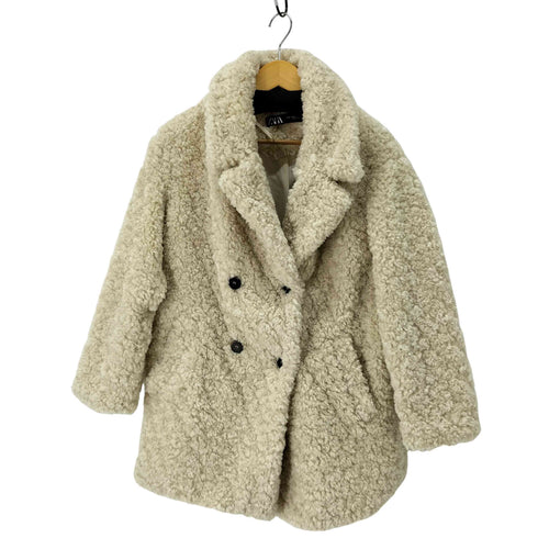 ザラ ZARA ボアピーコート もこもこ レディース JPN:M