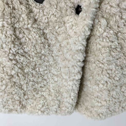 ザラ ZARA ボアピーコート もこもこ レディース JPN:M