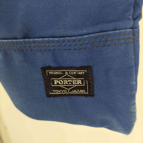 ヘッドポーター HEAD PORTER hp スナップボタン バイカラー トートバッグ メンズ