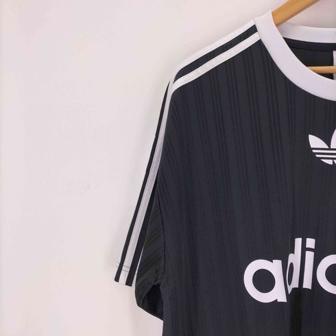 アディダスオリジナルス adidas Originals ホワイト&ブラック ストライプ Tシャツ メンズ xl