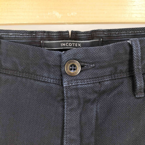 インコテックス INCOTEX SLIM FIT SLACKS TRICOCHINO STRETCH スリムフィット スラックス ストレッチ トリコチノパンツ メンズ 30