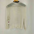 ローレンラルフローレン LAUREN RALPH LAUREN リネン混 バックレースカーディガン レディース import:M