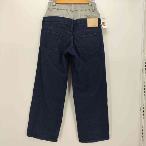 スドーク soduk 24SS easy layered denim trousers イージー レイヤード デニム トラウザーズ レディース JPN:M