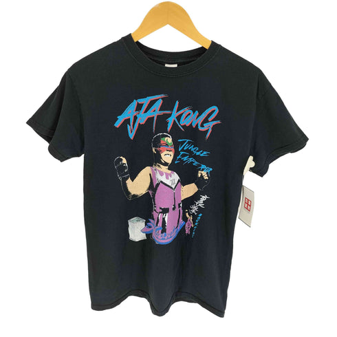 GILDANボディ JUNGLE EMPEROR AJAKONG プロレス プリントTシャツ メンズ JPN:M