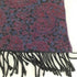 カシミヤ CASHMERE ペイズリー柄 ウールカシミヤ混マフラー レディース