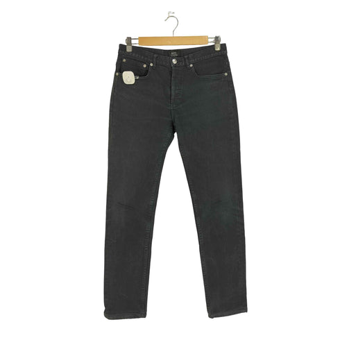 アーペーセー A.P.C. マカオ製 ストレッチ テーパード デニムパンツ メンズ 29