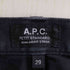 アーペーセー A.P.C. マカオ製 ストレッチ テーパード デニムパンツ メンズ 29