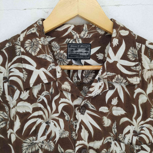 スティーブ バリース STEVE & BARRYS 総柄レーヨンシャツ メンズ JPN:L
