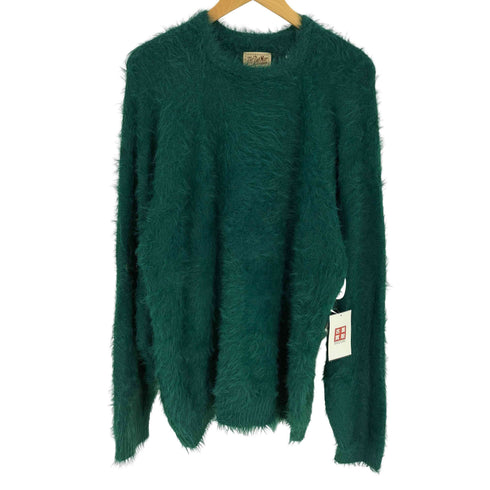 DEL MAR sportswear 70s SHORT HAIR CREW SWEATER モヘア ラグランスリーブ セーター メンズ