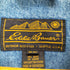 エディーバウアー Eddie Bauer 黒タグ後期 デニムハーフコート メンズ JPN:M