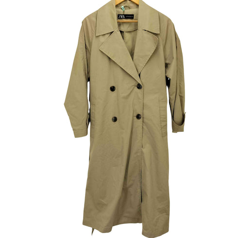 ザラ ZARA BELTED TRENCH COAT レディース XS