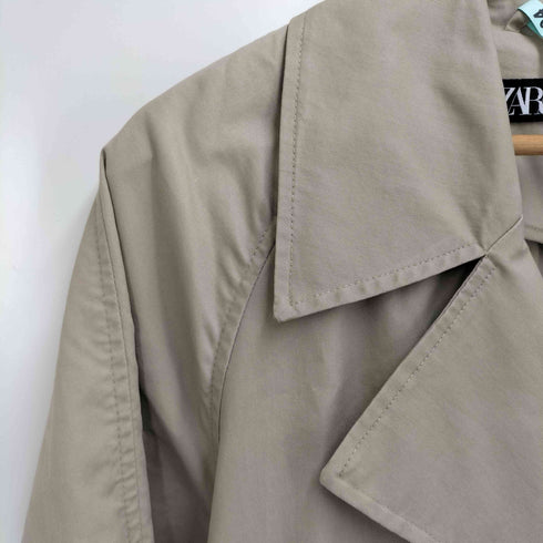 ザラ ZARA BELTED TRENCH COAT レディース XS
