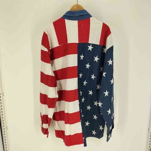 ローパー ROPER 90S 星条旗 B.D レギュラーカラーシャツ メンズ 2XL