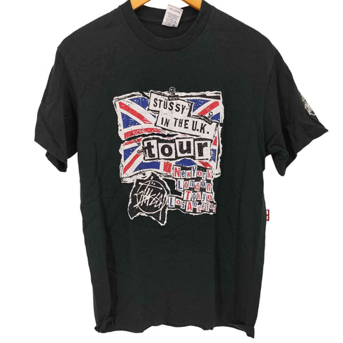 ステューシー Stussy 銀タグ シングルステッチ プリントS/S TEE メンズ M