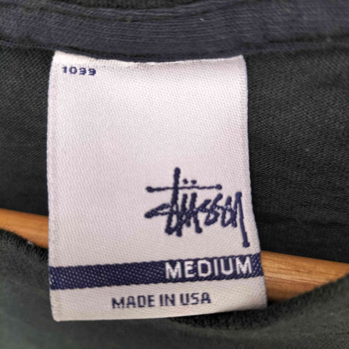 ステューシー Stussy 銀タグ シングルステッチ プリントS/S TEE メンズ M