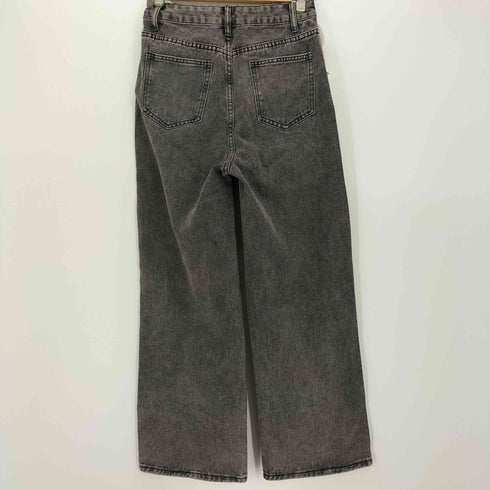THE YOn ラインストーン ストレート デニム パンツ レディース JPN:M